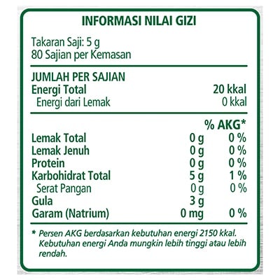 Knorr Bumbu Rasa Jeruk Nipis 400G - Knorr Lime Powder, bubuk jeruk nipis berkualitas yang mudah dibuat dan dapat digunakan untuk berbagai hidangan.